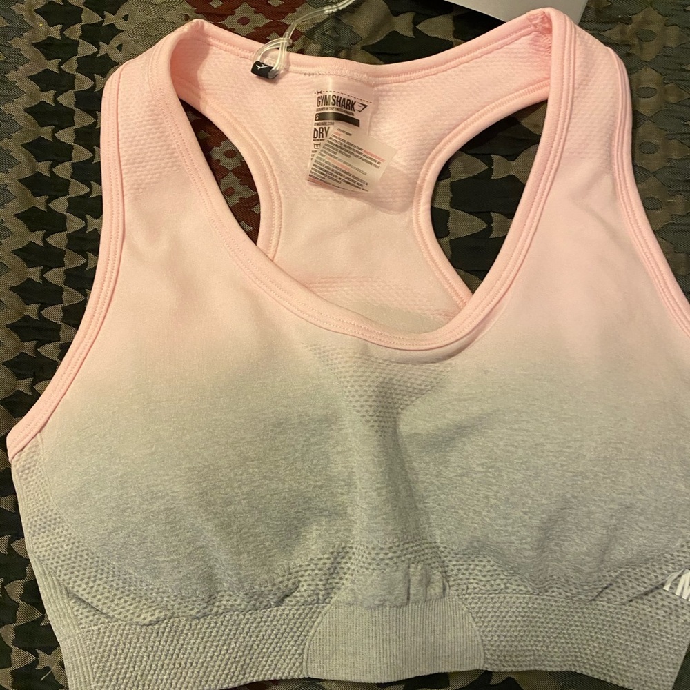 Gymshark ombre seamless bra